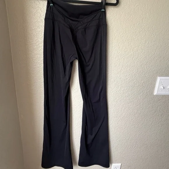 Anna-Kaci for Target High Waist Flare Leg Yoga Pants size SMALL (black) - Picture 7 of 11